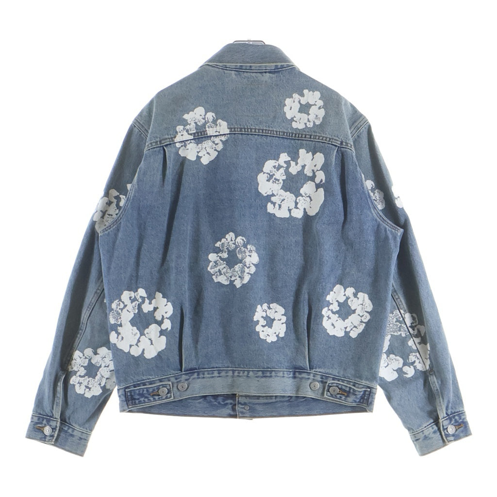 DENIM TEARS(デニムティアーズ) ×Levi's Denim Jacket リーバイス 花柄デニムジャケット インディゴ PC9-A2318-0003