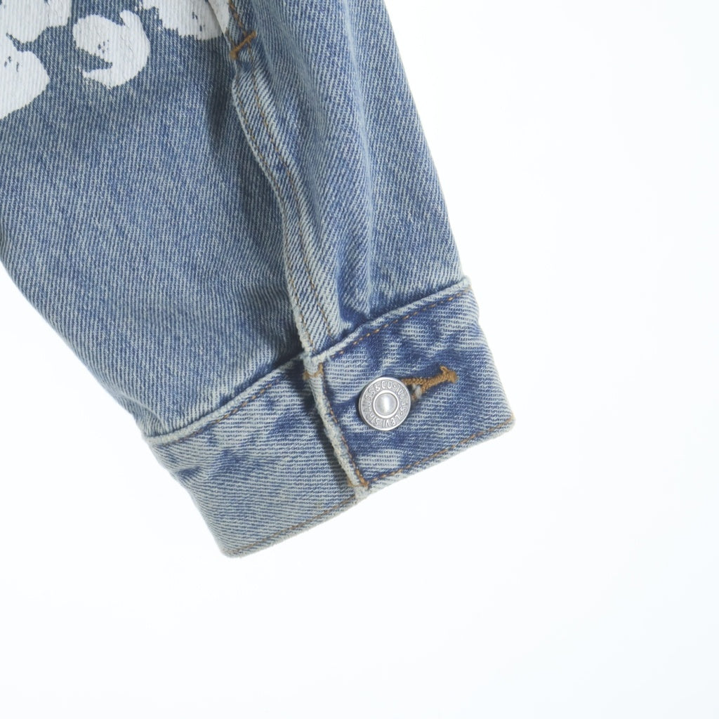 DENIM TEARS(デニムティアーズ) ×Levi's Denim Jacket リーバイス 花柄デニムジャケット インディゴ PC9-A2318-0003