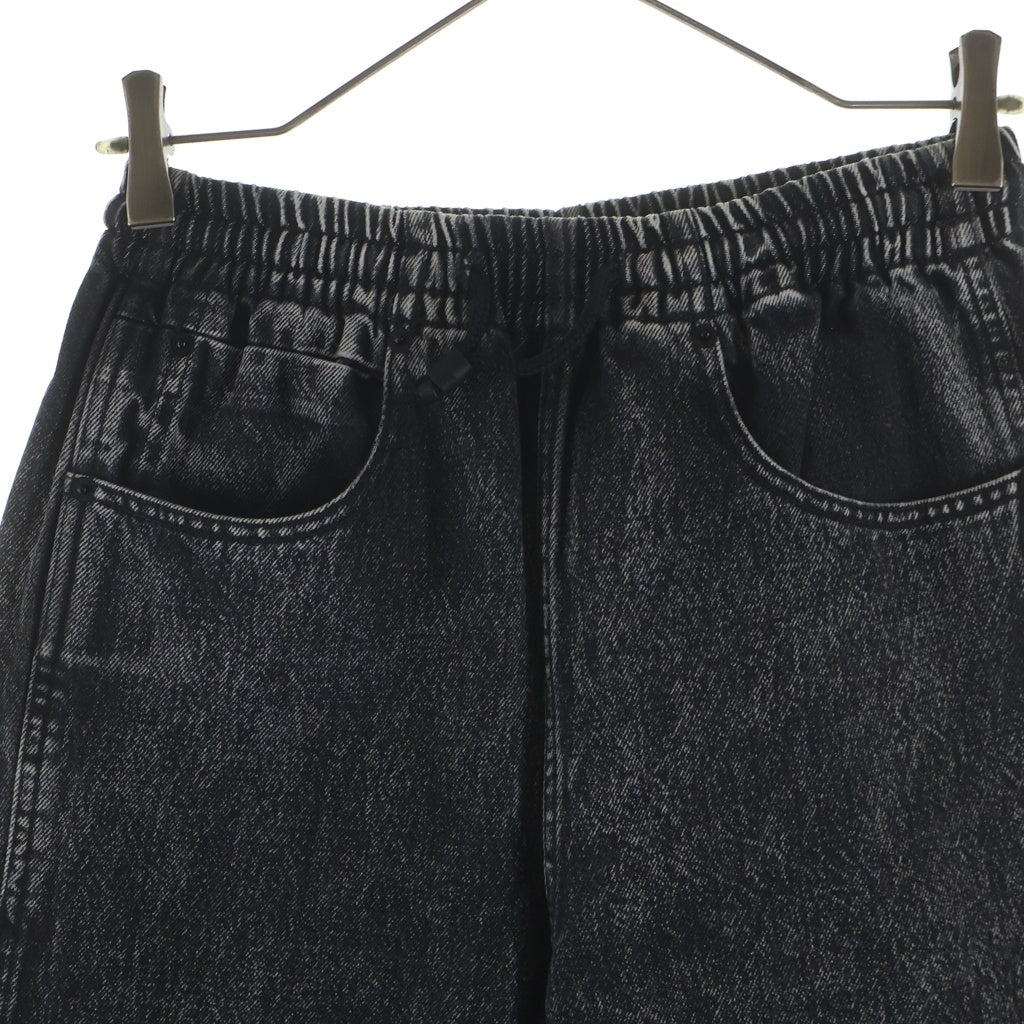 ALEXANDER WANG(アレキサンダーワン) Jogger Pants サイドロゴ デニムジョガーパンツ グレー