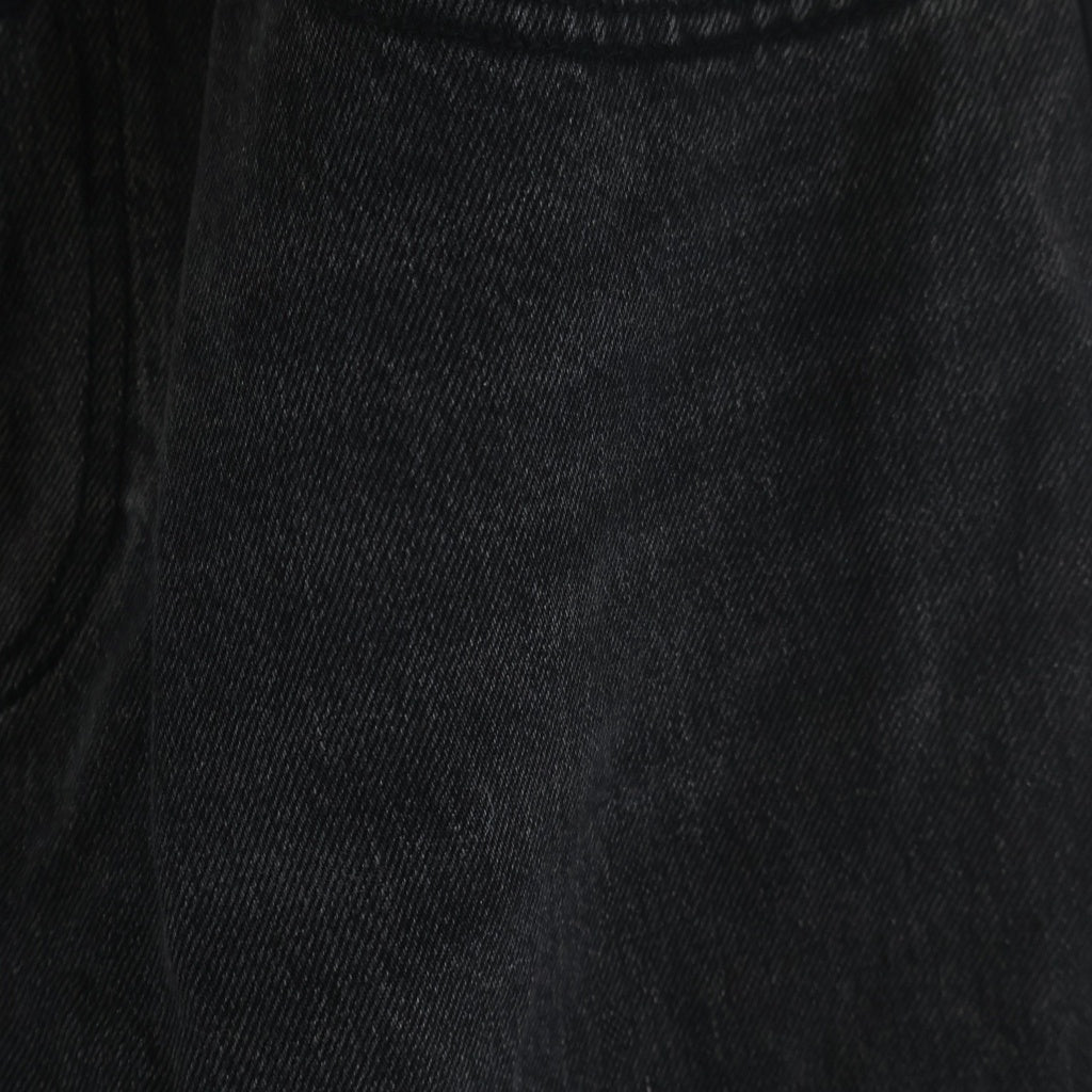 ALEXANDER WANG(アレキサンダーワン) Denim Nylon Pants ナイロン切替 デニムパンツ グレー