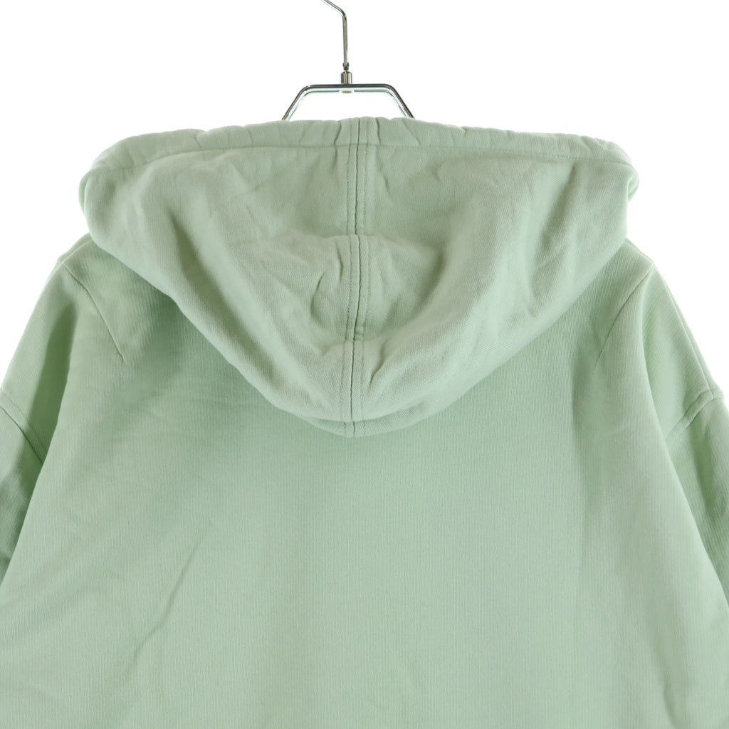 AMI Alexandre Mattiussi(アミアレクサンドルマテュッシ) Hoodie ロゴ刺繍 プルオーバースウェットパーカー フーディー グリーン H19J008.730