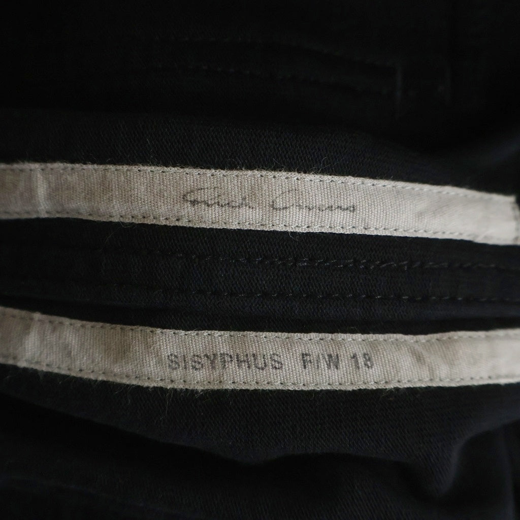Rick Owens(リックオウエンス) 18AW Cargo Jog ドローストリングパンツ ブラック RU18F1390-BA