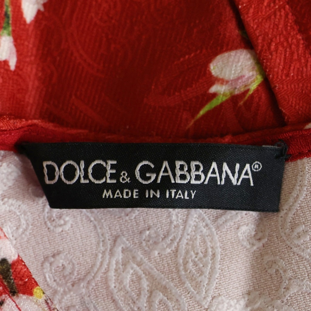 DOLCE & GABBANA(ドルチェアンドガッバーナ) Dress 花柄 ノースリーブ