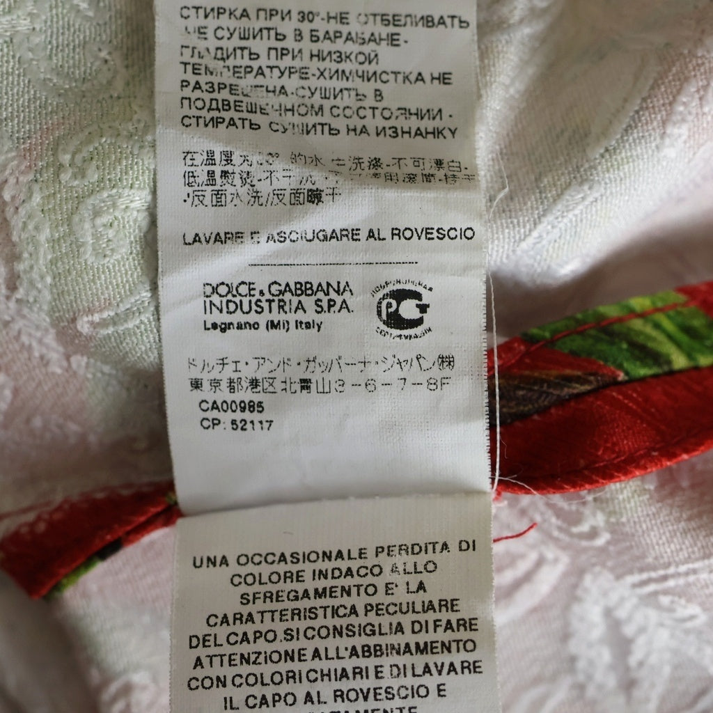 DOLCE & GABBANA(ドルチェアンドガッバーナ) Dress 花柄 ノースリーブ