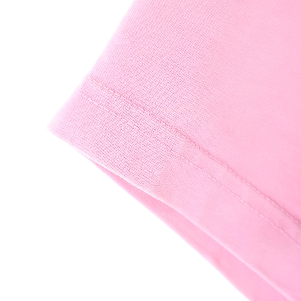 ALEXANDER WANG(アレキサンダーワン) Cropped T-Shirt エンボスロゴ クロップド半袖Tシャツ ピンク レディース