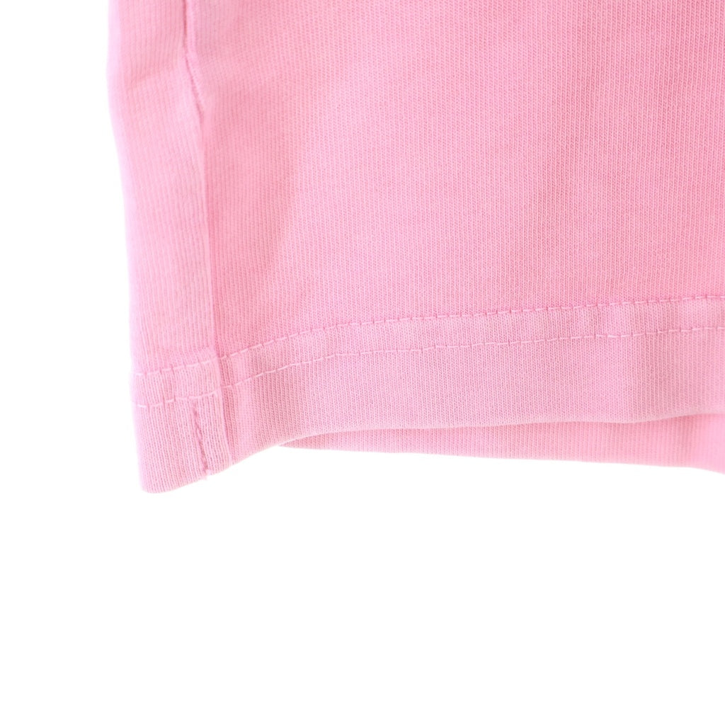 ALEXANDER WANG(アレキサンダーワン) Cropped T-Shirt エンボスロゴ クロップド半袖Tシャツ ピンク レディース