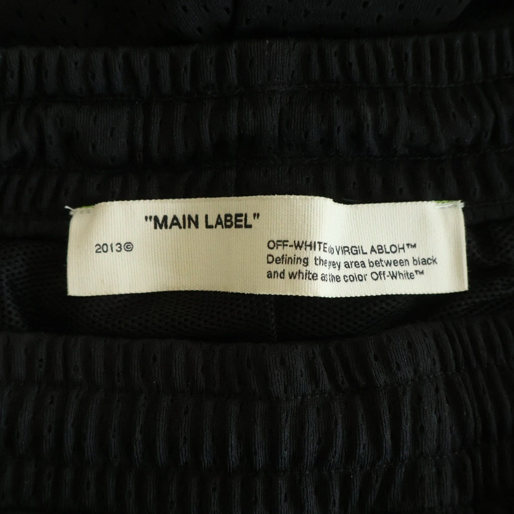 OFF-WHITE(オフホワイト) 20SS Arch Shape Mesh Shorts メッシュショーツ ハーフパンツ ブラック OMCI005R20101006