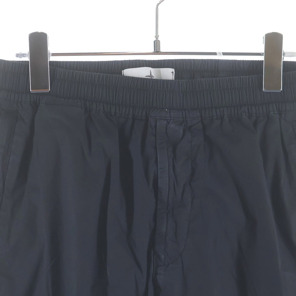 STONE ISLAND(ストーンアイランド) TYPE RE-T Cargo Pants ロゴワッペン カーゴパンツ ブラック 741531303