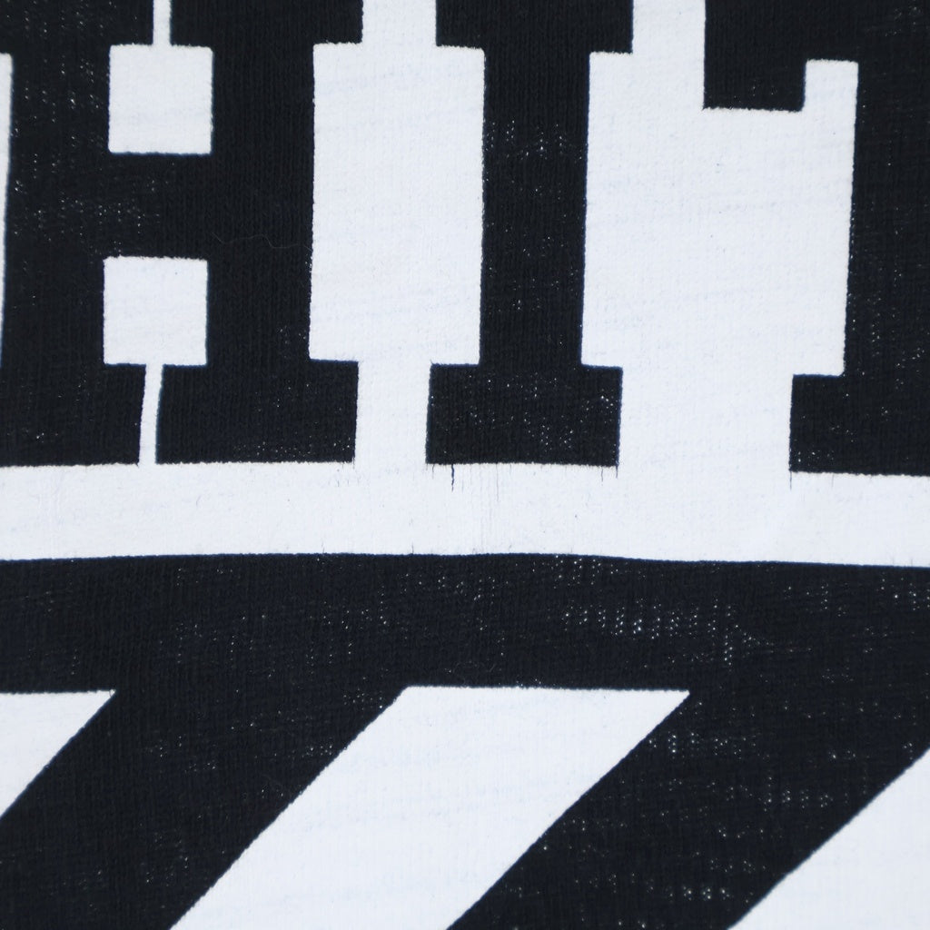 OFF-WHITE(オフホワイト) 15AW L/S T-Shirt ロゴプリント 長袖Tシャツ ロンT ブラック