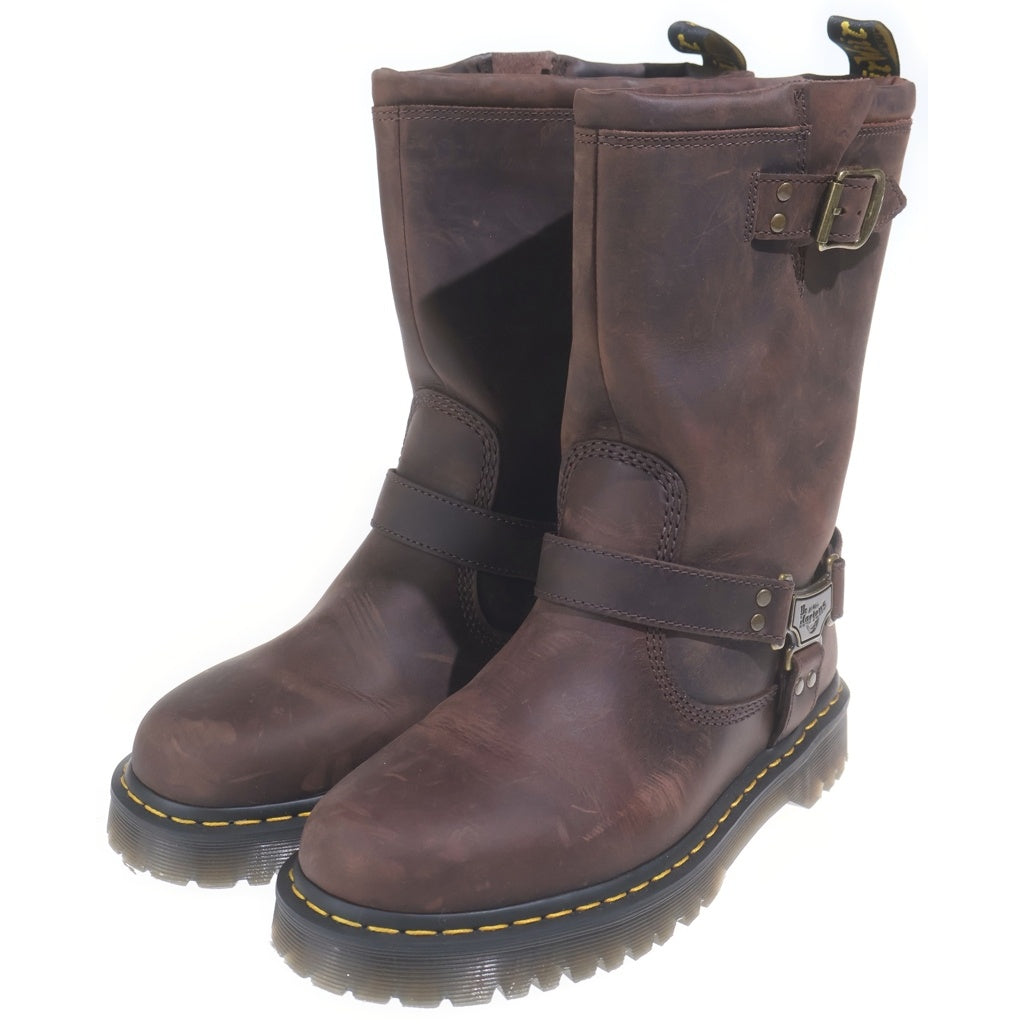 Dr.Martens(ドクターマーチン) ANISTONE HI ハイカットバイカーブーツ ブラウン