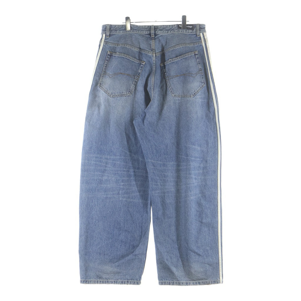 バレンシアガ デニム BALENCIAGA(バレンシアガ) ×adidas 23SS Wide Large Baggy Pants