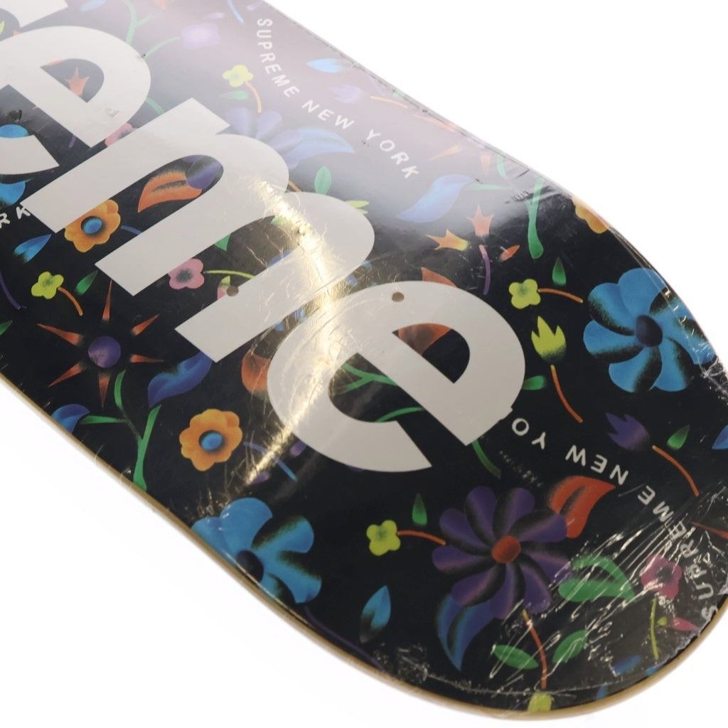 SUPREME(シュプリーム) 19SS Airbrushed Floral Skateboard エアーブラッシュド フローラル スケートボード デッキ ブラック