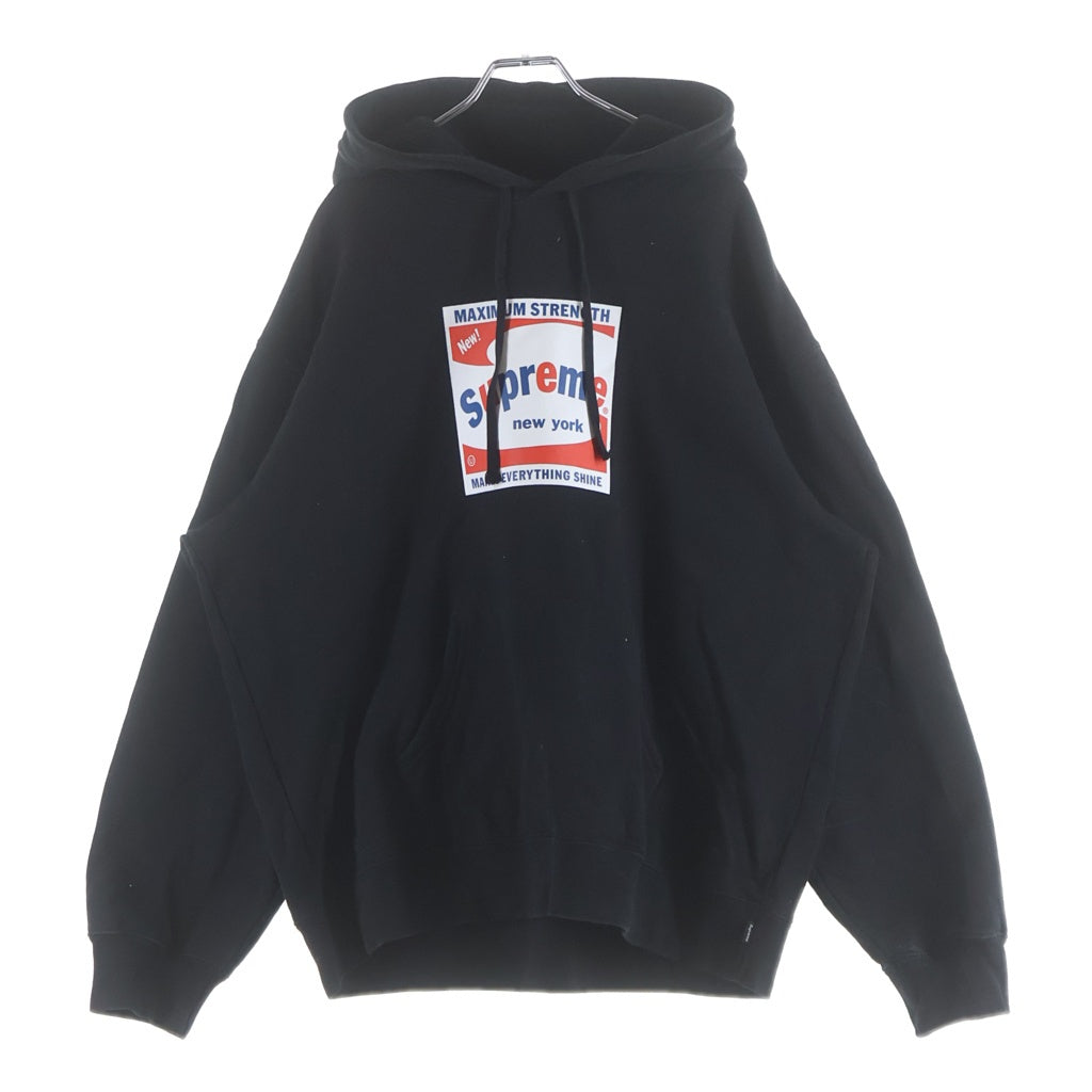 SUPREME(シュプリーム) 21SS Shine Hooded Sweatshirt シャイン プルオーバースウェットパーカー フーディー ブラック