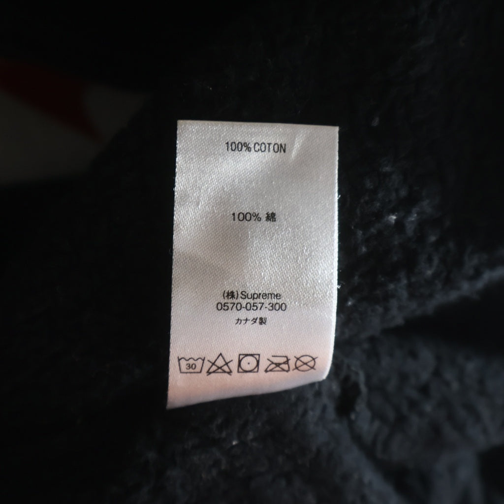 SUPREME(シュプリーム) 21SS Shine Hooded Sweatshirt シャイン プルオーバースウェットパーカー フーディー ブラック