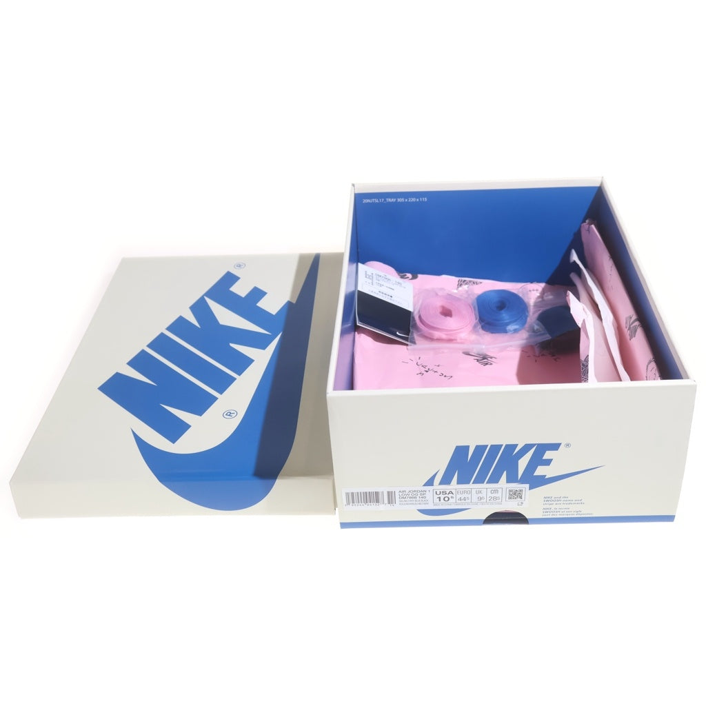 NIKE(ナイキ) ×TRAVIS SCOTT FRAGMENT DESIGN AIR JORDAN 1 LOW OG SP DM7866-140 エアジョーダン1 ローカットスニーカー US10.5/28.5cm DM7866-140