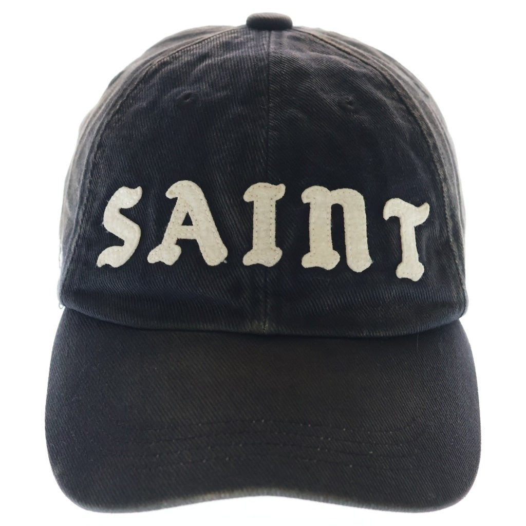 SAINT MICHAEL(セントマイケル) 25SS 6Panel Cap SM-HR8-0000-079 ロゴ