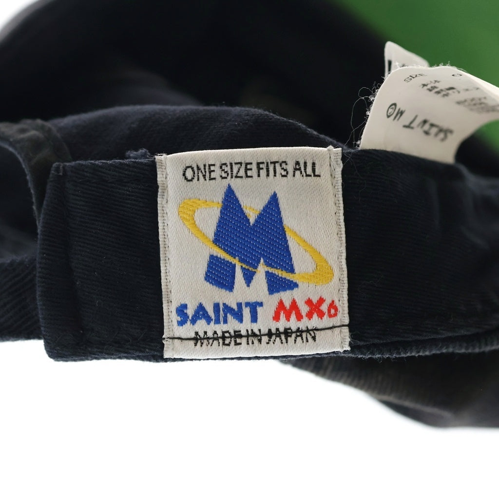 SAINT MICHAEL(セントマイケル) 25SS 6Panel Cap SM-HR8-0000-079 ロゴ