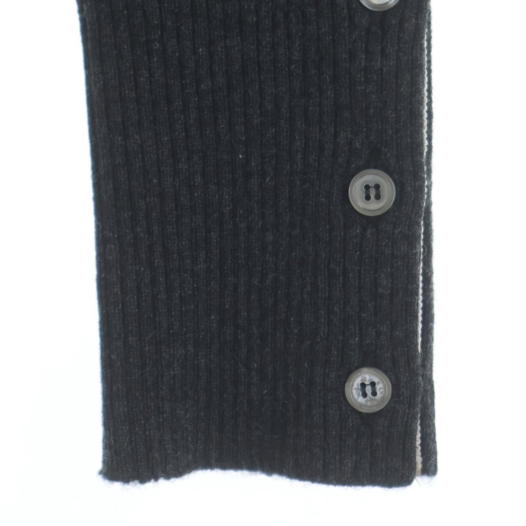 THOM BROWNE(トムブラウン) クラシック カシミヤ 4-BAR Vネック カーディガン レディース FKC001A-00011-025 グレー