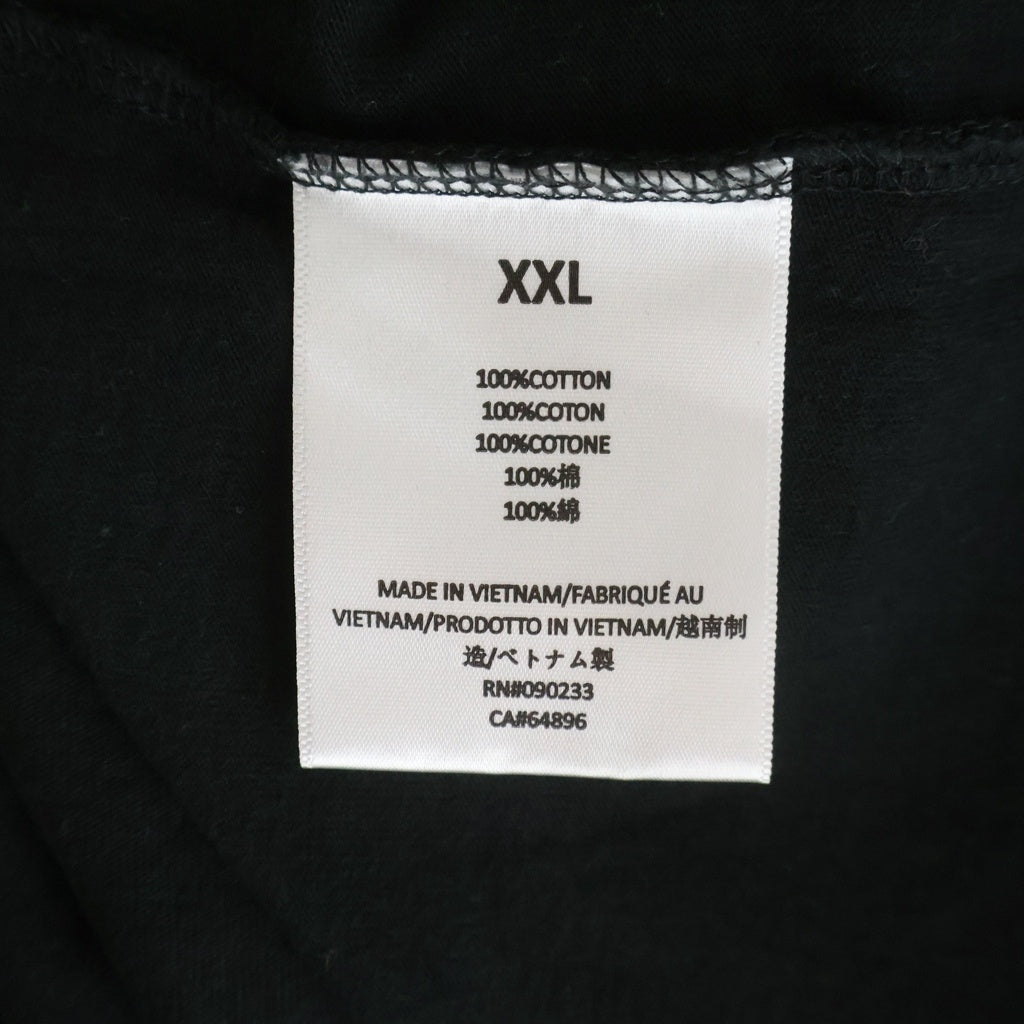 FEAR OF GOD ESSENTIALS(フィアオブゴッド エッセンシャルズ) L/S T-SHIRT フェルトロゴ 長袖Tシャツ ロンT ブラック