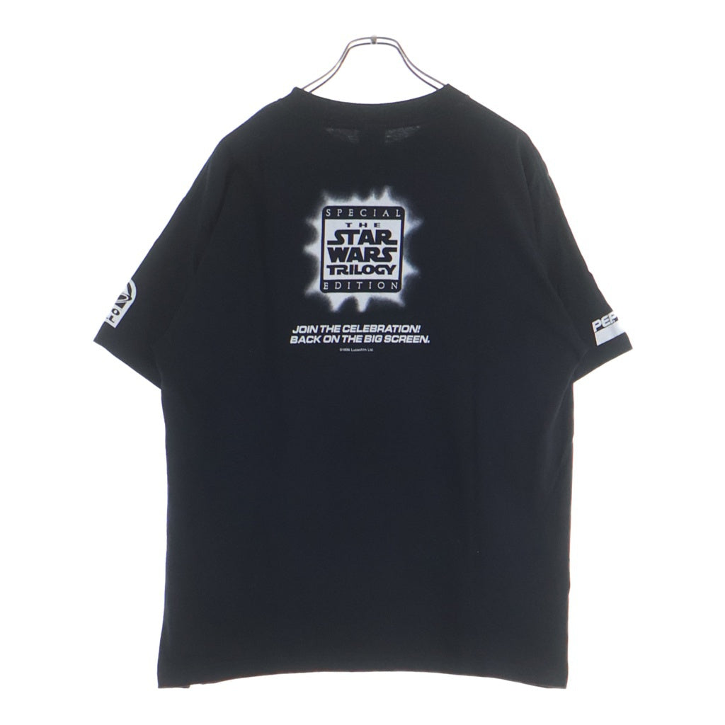 VINTAGE(ヴィンテージ) 90S STAR WARS Darth Vader T-Shirt スターウォーズ ダースベーダー 半袖Tシャツ ムービーTシャツ ブラック