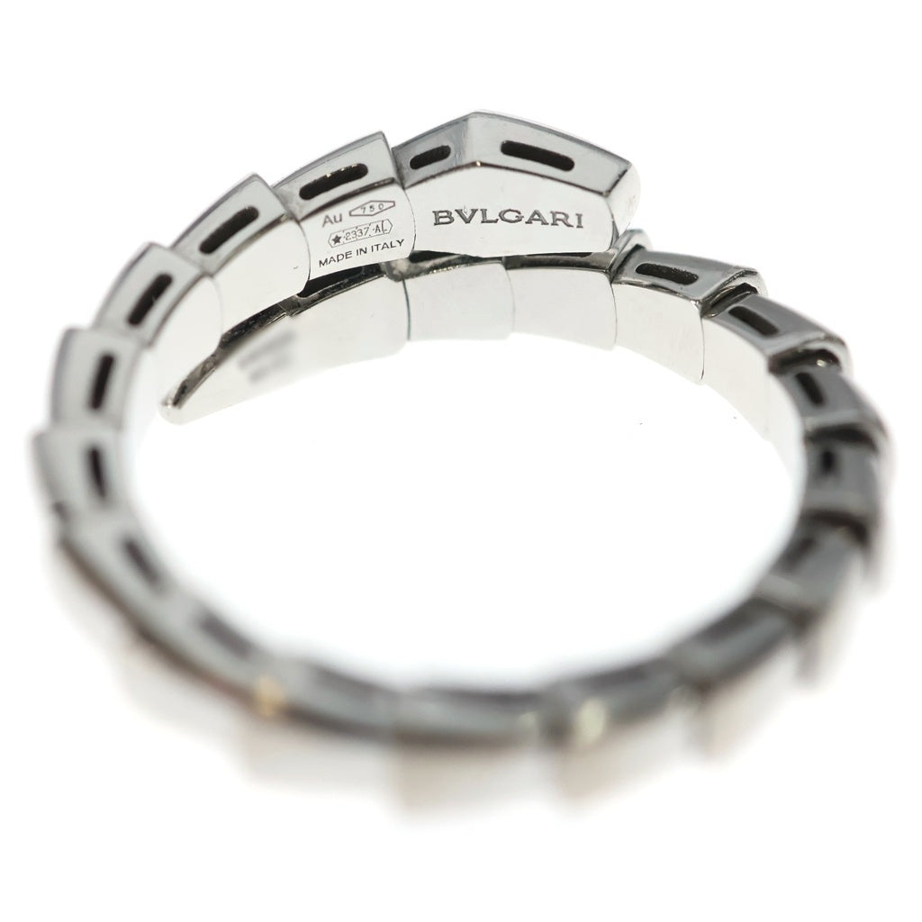 BVLGARI(ブルガリ) 18K セルペンティ ヴァイパー ダイヤモンド リング ホワイトゴールド 360470