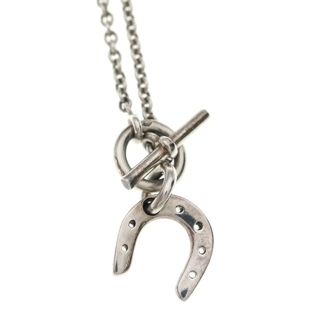 HERMES(エルメス) ホースシュー アミュレット ネックレス シルバー レディース