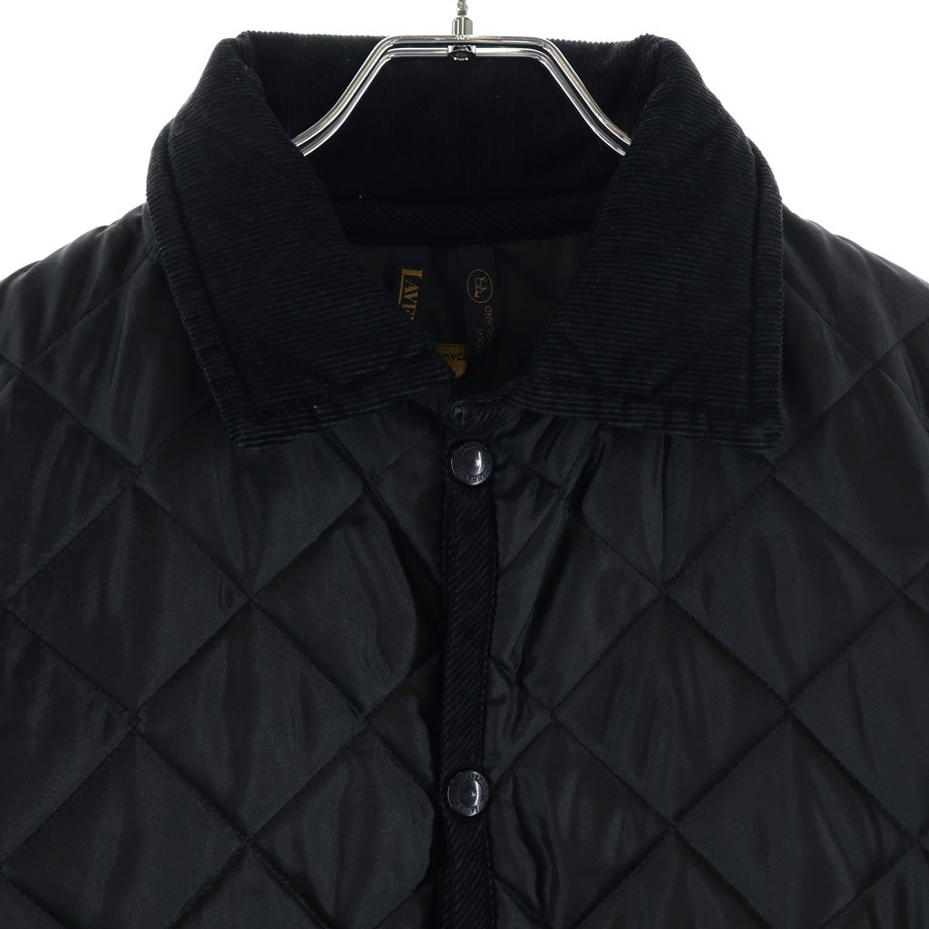 SOPH.(ソフネット) LAVENHAM RAYDON ラベンハム キルティングジャケット ブラック SOPH-89142