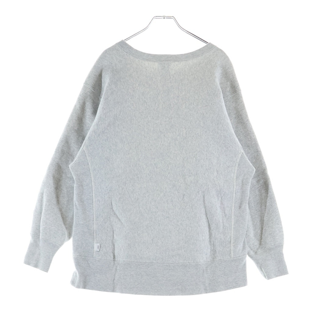 WTAPS(ダブルタップス) 21AW Champion Reverse Weave Sweatshirt チャンピオン リバースウィーブ クルーネックスウェットトレーナー グレー C8-T016