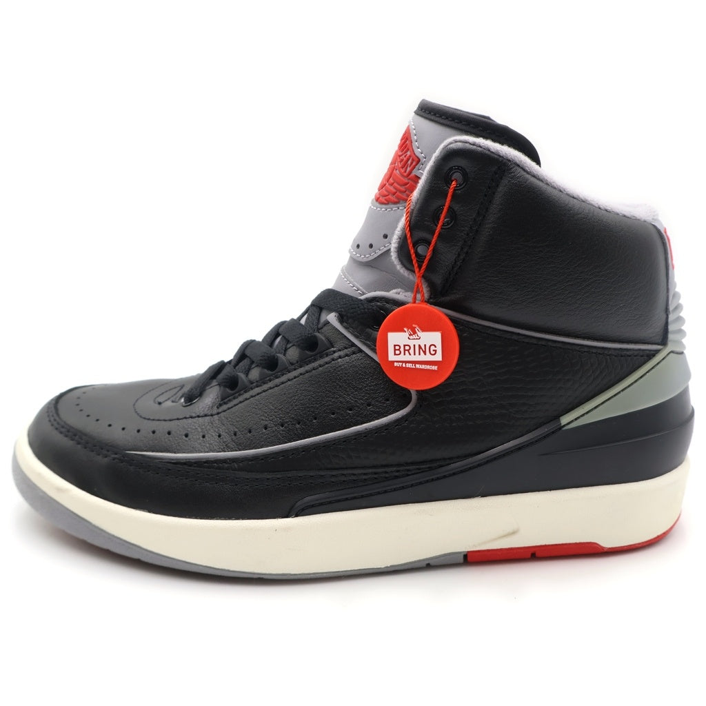 NIKE(ナイキ) Air Jordan 2 Retro Black Cement DR8884-001 エアジョーダン2 レトロ ブラック セメント US8/26.0cm ブラック