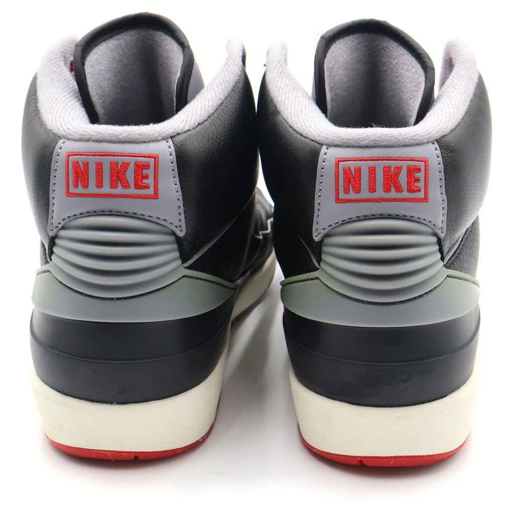 NIKE(ナイキ) Air Jordan 2 Retro Black Cement DR8884-001 エアジョーダン2 レトロ ブラック セメント US8/26.0cm ブラック