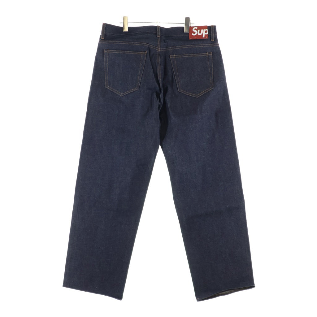 SUPREME(シュプリーム) 25AW Rigid Loose Fit Selvedge Jean Rigid Indigo リジッド ルーズフィット セルビッジジーンズ デニムパンツ インディゴ