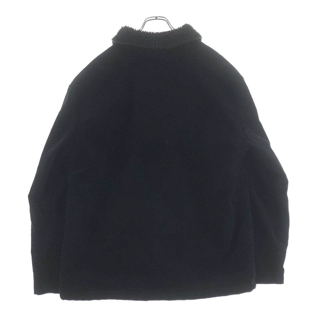 SUPREME(シュプリーム) 24AW Kindermann Uncut Corduroy Car Coat Black キンダーマン アンカット コーデュロイ カー コート ブラック