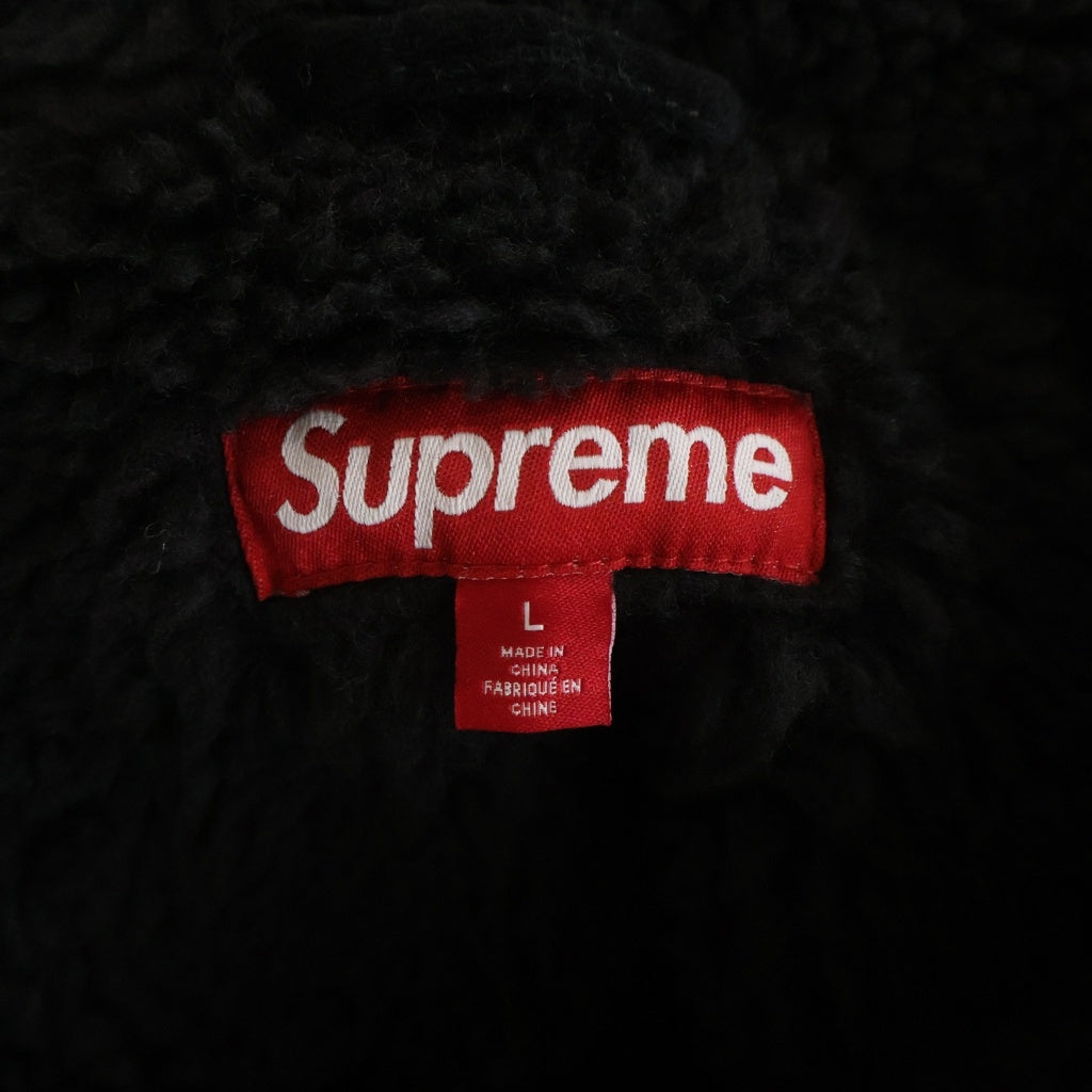 SUPREME(シュプリーム) 24AW Kindermann Uncut Corduroy Car Coat Black キンダーマン アンカット コーデュロイ カー コート ブラック