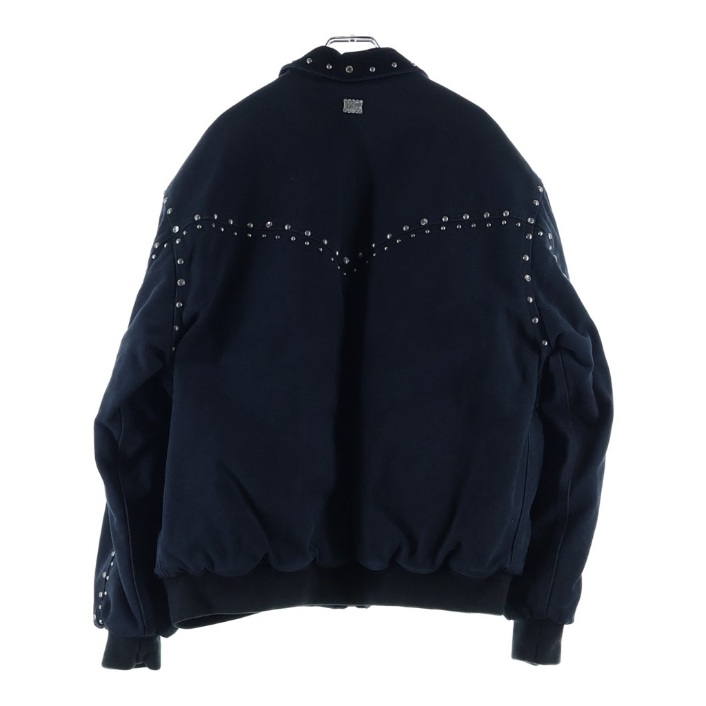 SUPREME(シュプリーム) 24AW ×B.B. Simon Studded Work Jacket Black ビービーサイモン スタッズ ワークジャケット ブラック