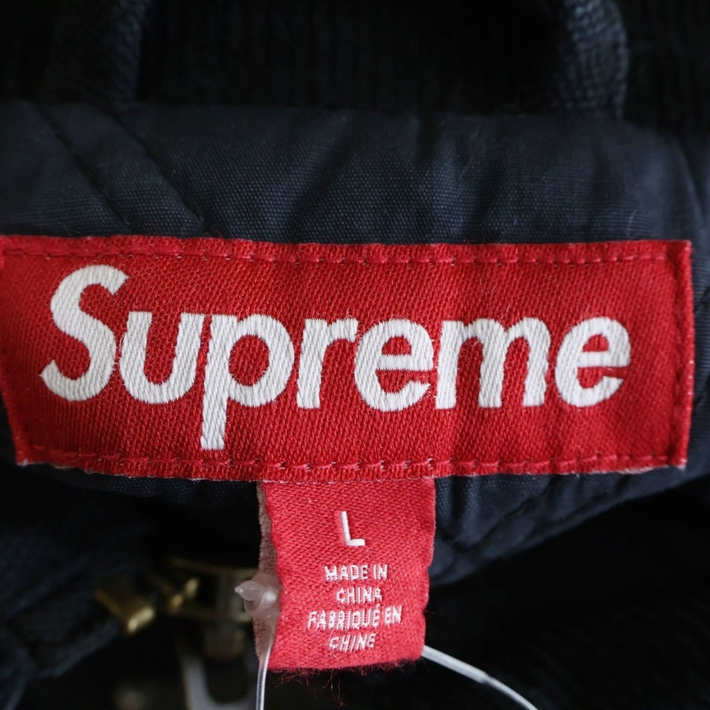 SUPREME(シュプリーム) 24AW ×B.B. Simon Studded Work Jacket Black ビービーサイモン スタッズ ワークジャケット ブラック