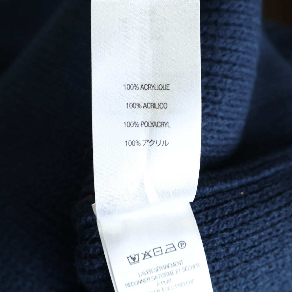 SUPREME(シュプリーム) 26SS Raised Stripe Sweater Navy レイズド ストライプ クルーネックニットセーター ネイビー