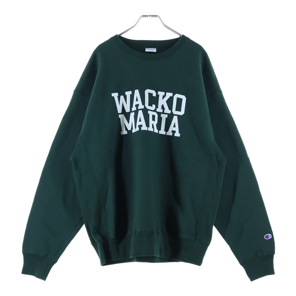 WACKO MARIA(ワコマリア) Champion REVERSE WEAVE CREW NECK SWEAT SHIRT チャンピオン リバースウィーブ クルーネックスウェットトレーナー グリーン