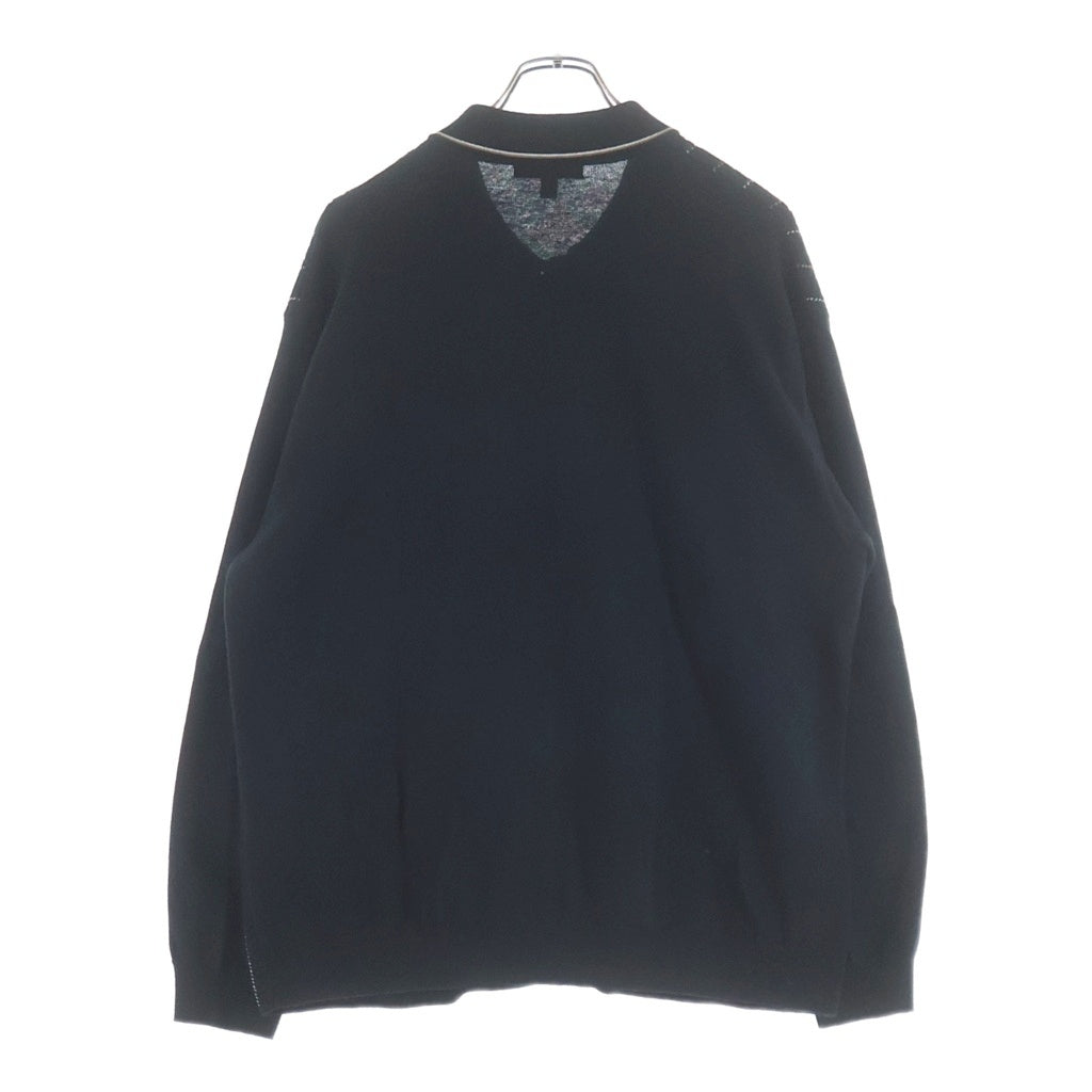 SUPREME(シュプリーム) 25SS Herringbone Cardigan Black ヘリンボーン ストライプカーディガン ブラック