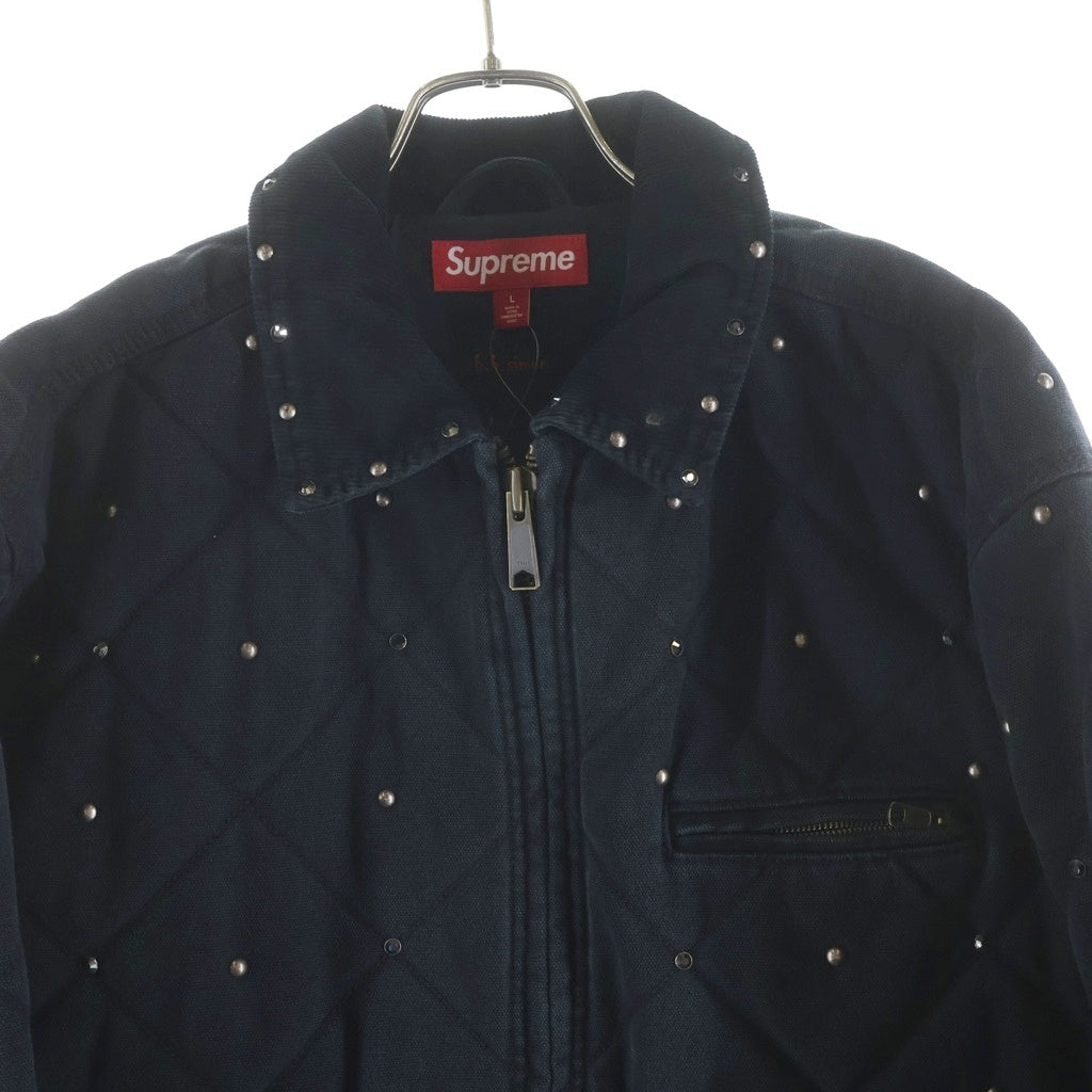 SUPREME(シュプリーム) 25AW ×B.B. Simon Quilted Work Jacket Black ビービーサイモン キルティング ワークジャケット ブラック