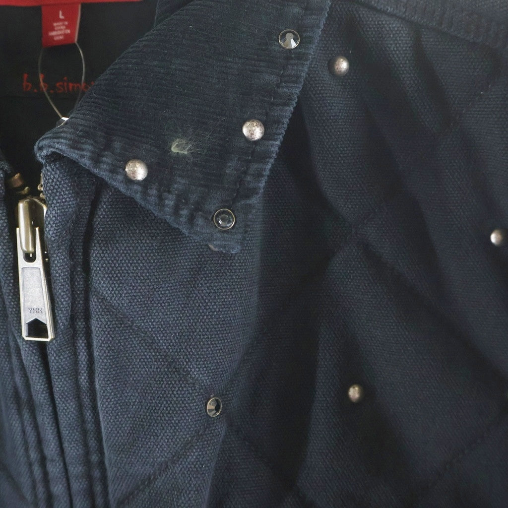 SUPREME(シュプリーム) 25AW ×B.B. Simon Quilted Work Jacket Black ビービーサイモン キルティング ワークジャケット ブラック