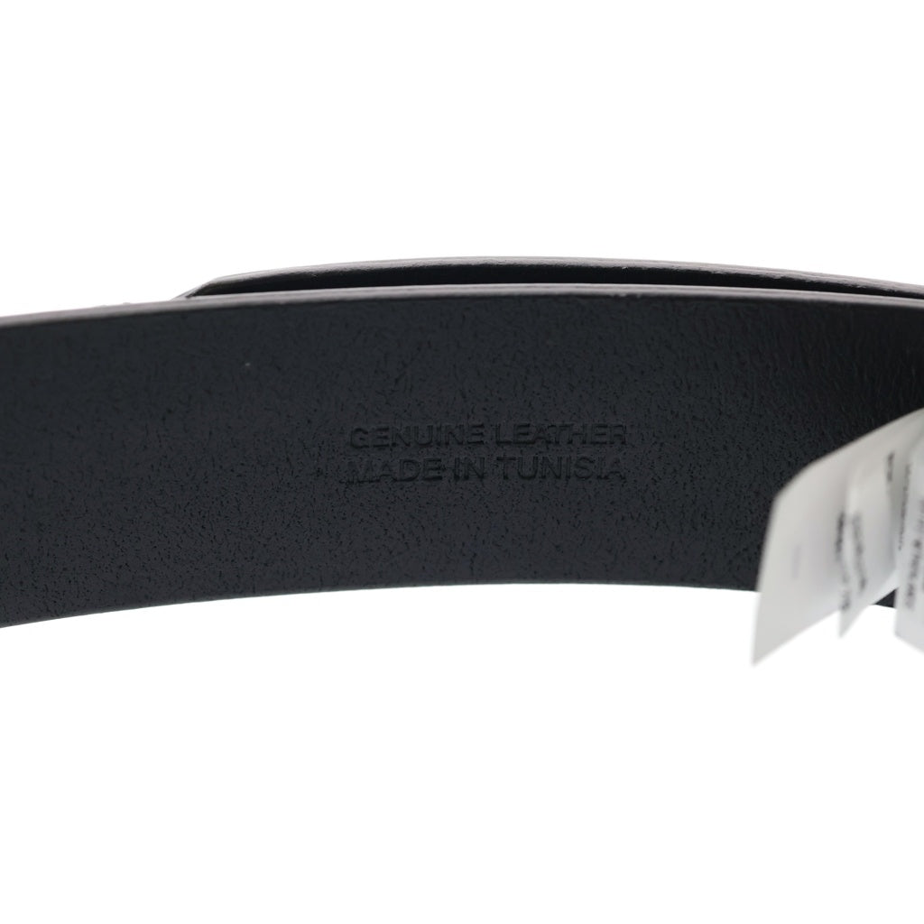 SUPREME(シュプリーム) 24SS Repeat Leather Belt Black リピート ロゴ