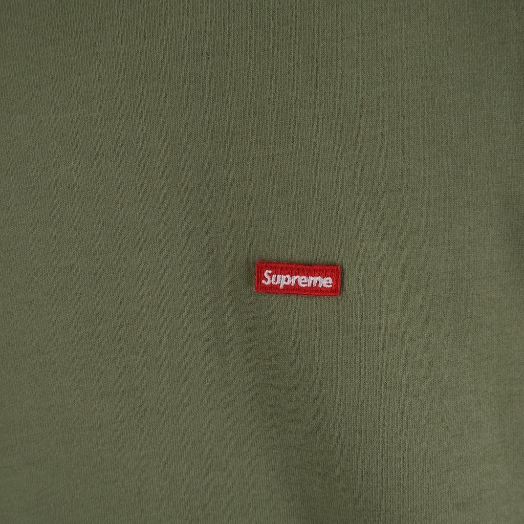 SUPREME(シュプリーム) 24SS Small Box Tee Dusty Olive スモールボックスロゴ 半袖Tシャツ カーキ