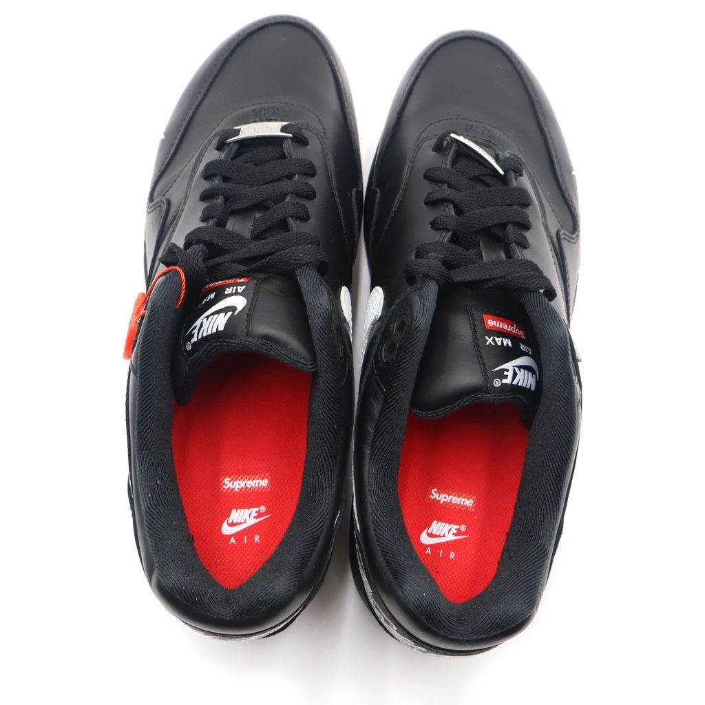 NIKE(ナイキ) 25SS ×Supreme AIR MAX 1 '87 SP シュプリーム エアマックス ローカットスニーカー ブラック US10.5/28.5cm HF8813-001