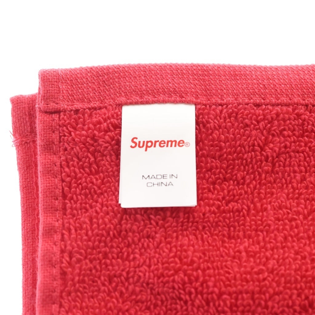 SUPREME(シュプリーム) 23SS Tonal Logo Towel Red トーナル ロゴ タオル レッド
