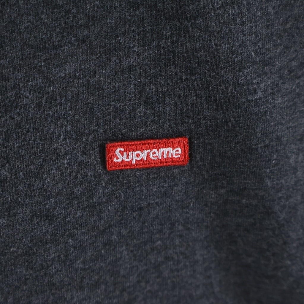 SUPREME(シュプリーム) 24AW Small Box L/S Tee Charcoal スモール