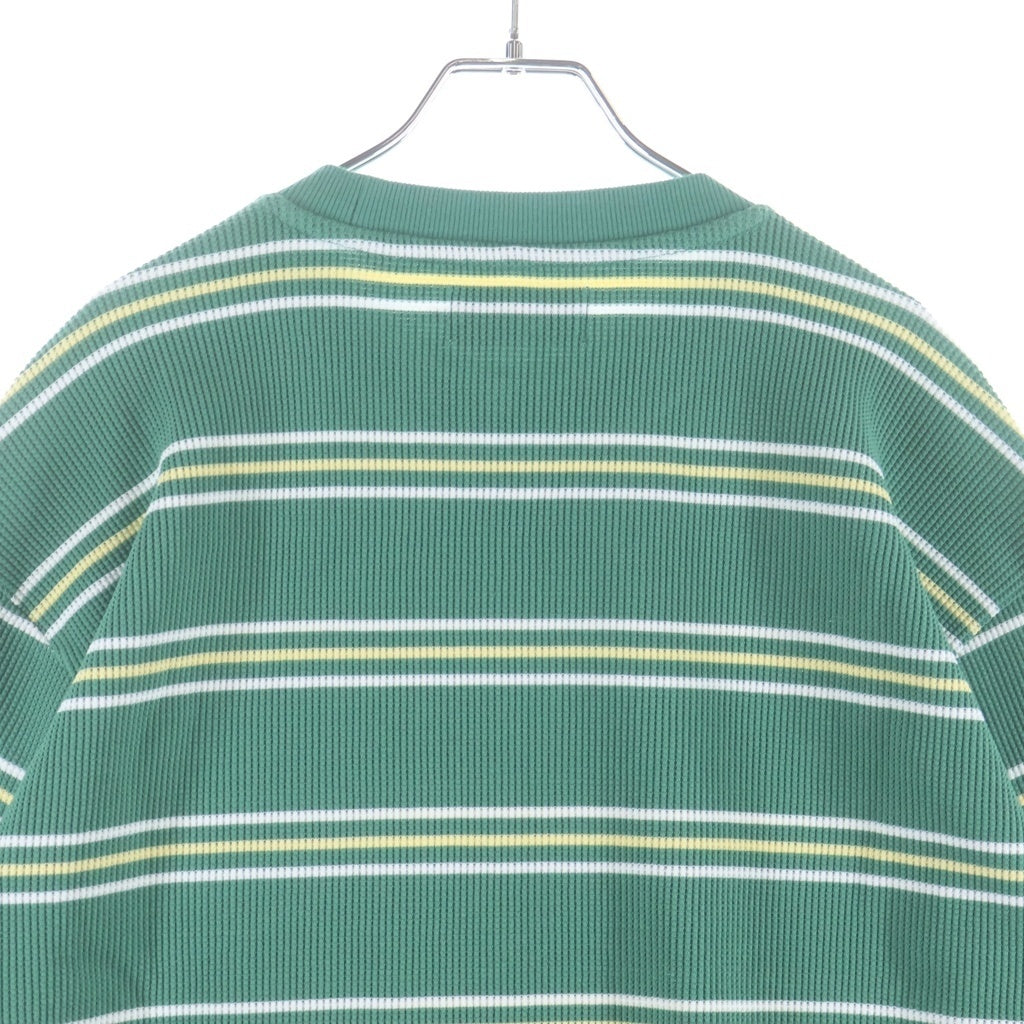 Palace Skateboards(パレススケートボーズ) Trio Stripe Longsleeve トリオ サーマル ストライプ長袖Tシャツ ロンT グリーン