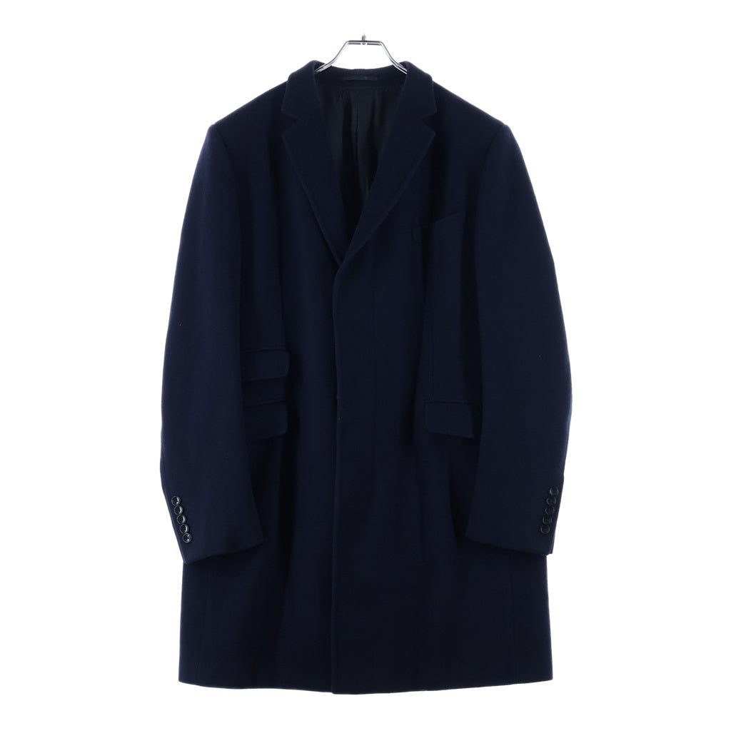 GUCCI(グッチ) 3B Wool Coat シングル ウールロングコート ネイビー 439365 ZGW07