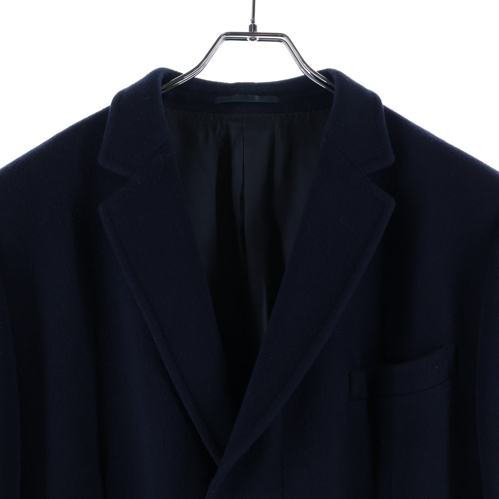 GUCCI(グッチ) 3B Wool Coat シングル ウールロングコート ネイビー 439365 ZGW07