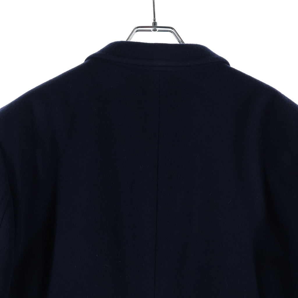 GUCCI(グッチ) 3B Wool Coat シングル ウールロングコート ネイビー 439365 ZGW07