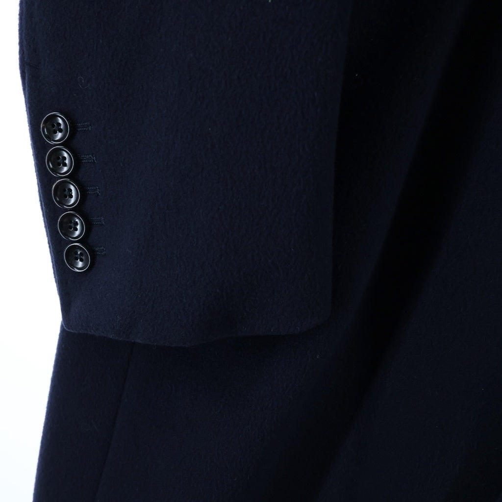 GUCCI(グッチ) 3B Wool Coat シングル ウールロングコート ネイビー 439365 ZGW07
